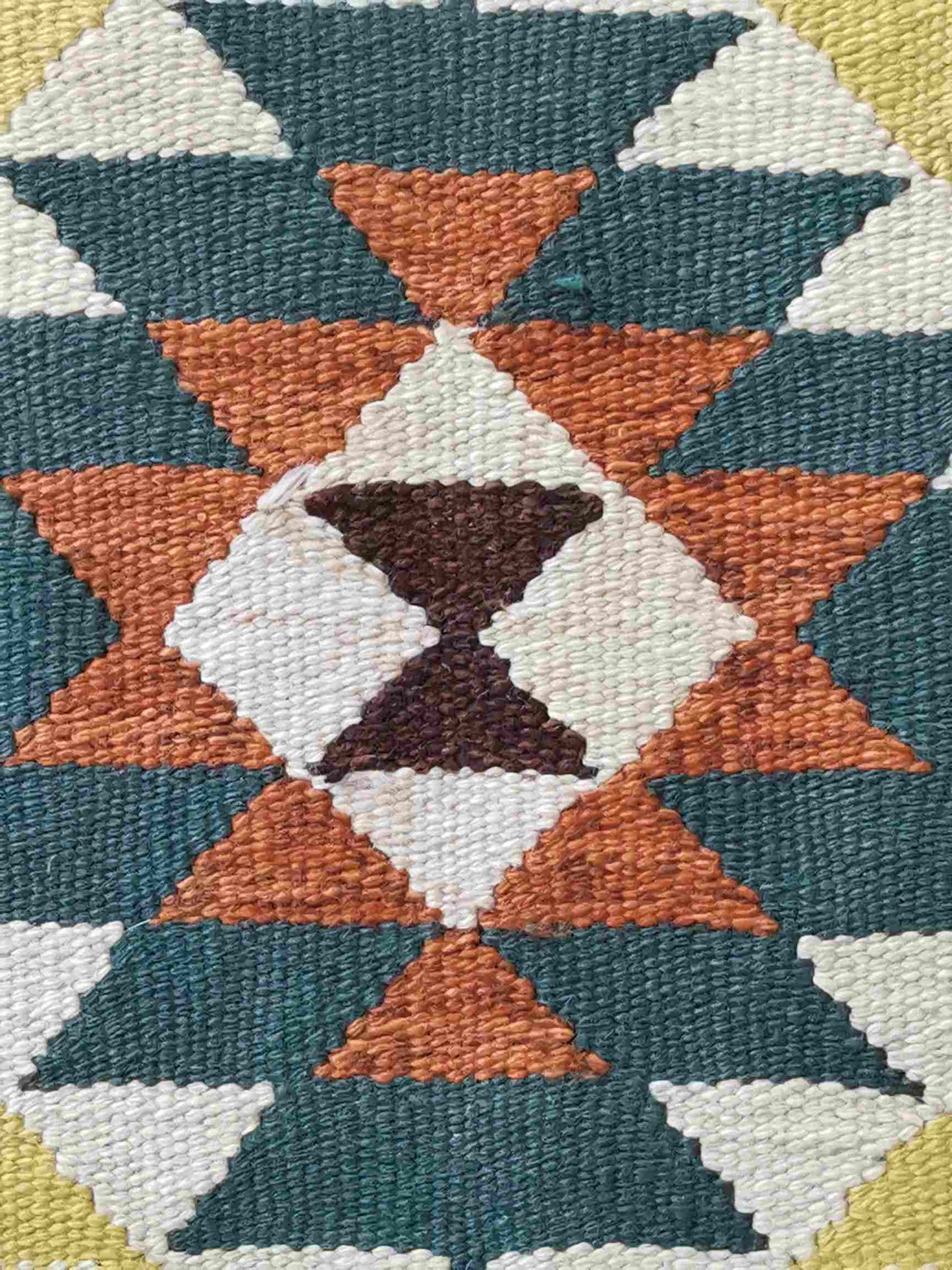 Vintage Kelim Läuferteppich von Jordan – Eklektischer Teppich – Boho Kelim