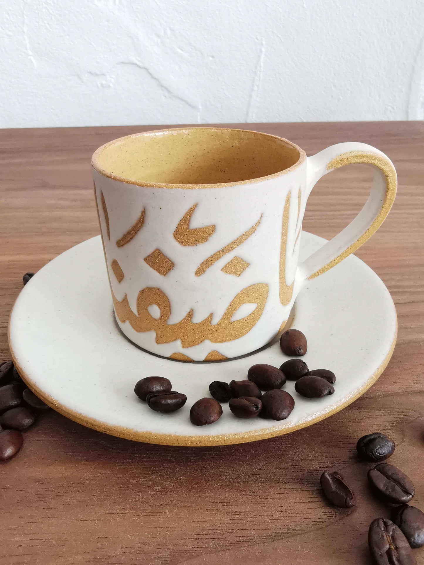 handmade pottery cup, pottery handmade, ceramic handmade pottery, Pottery dinnerware, handmade mug, Ramadan gift, mothers day gift, house warming gift, pottery cup small, Arabic calligraphy art, handwritten calligraphy, handwritten Arabic calligraphy