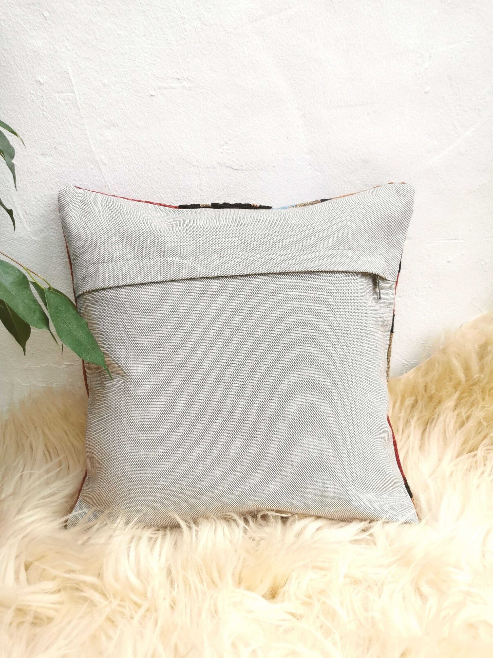 rustikkorner Pillowcases & Shams Vintage Kilim Pillow Cover 35 cm x 35 cm 2016