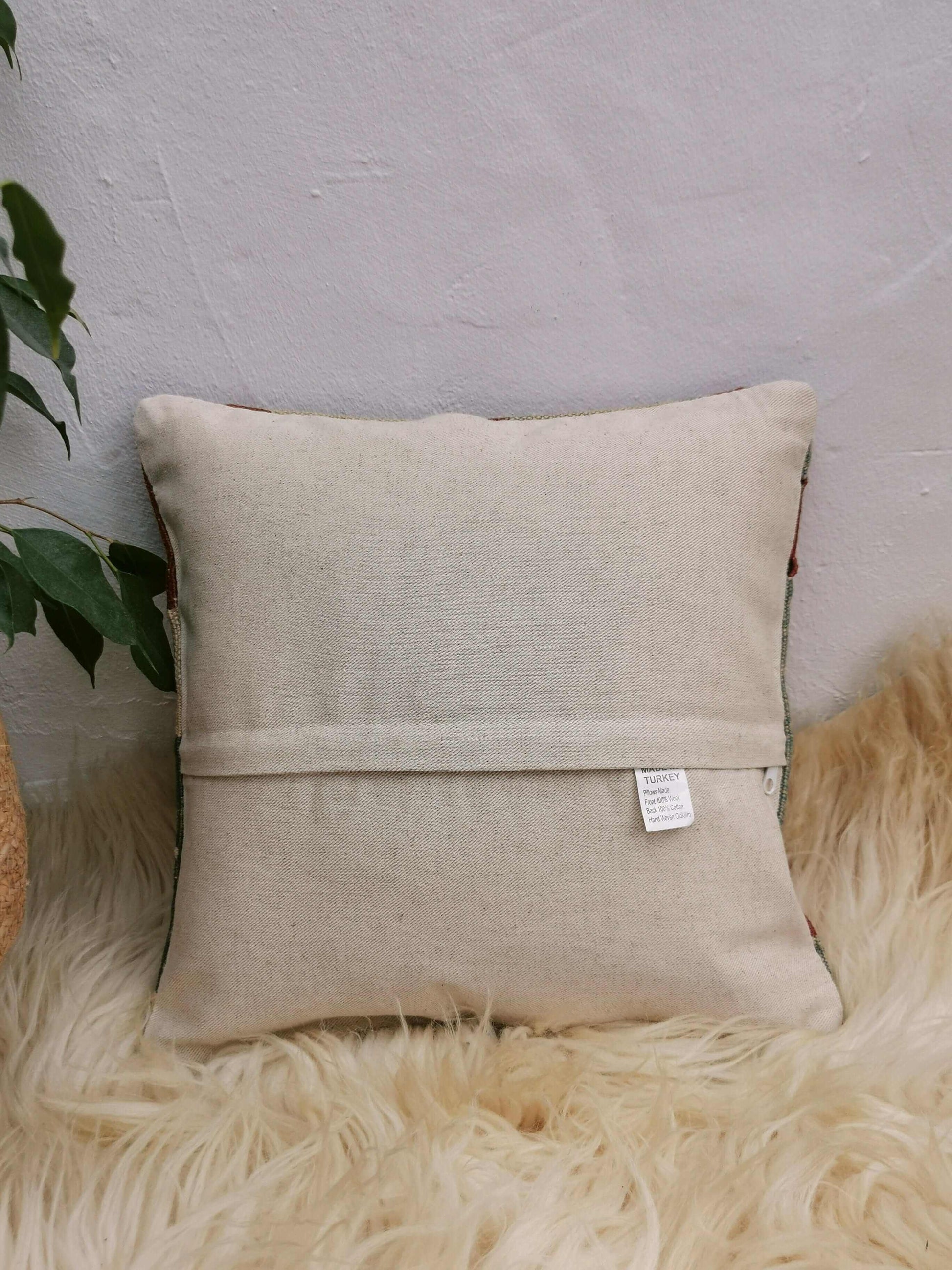 rustikkorner Pillowcases & Shams Vintage Kilim Pillow Cover 35 cm x 35 cm 2030