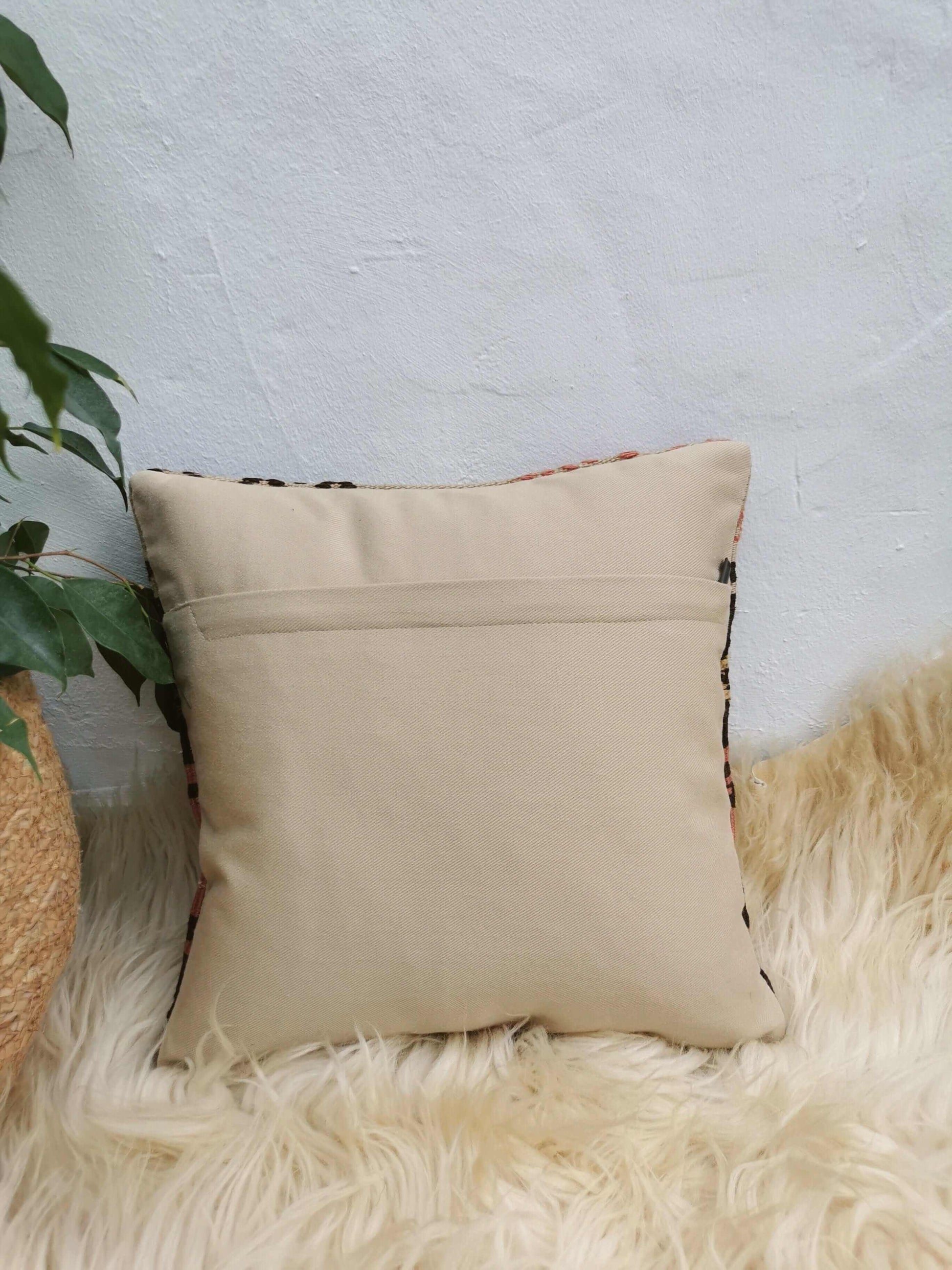 rustikkorner Pillowcases & Shams Vintage Kilim Pillow Cover 35 cm x 35 cm 2031
