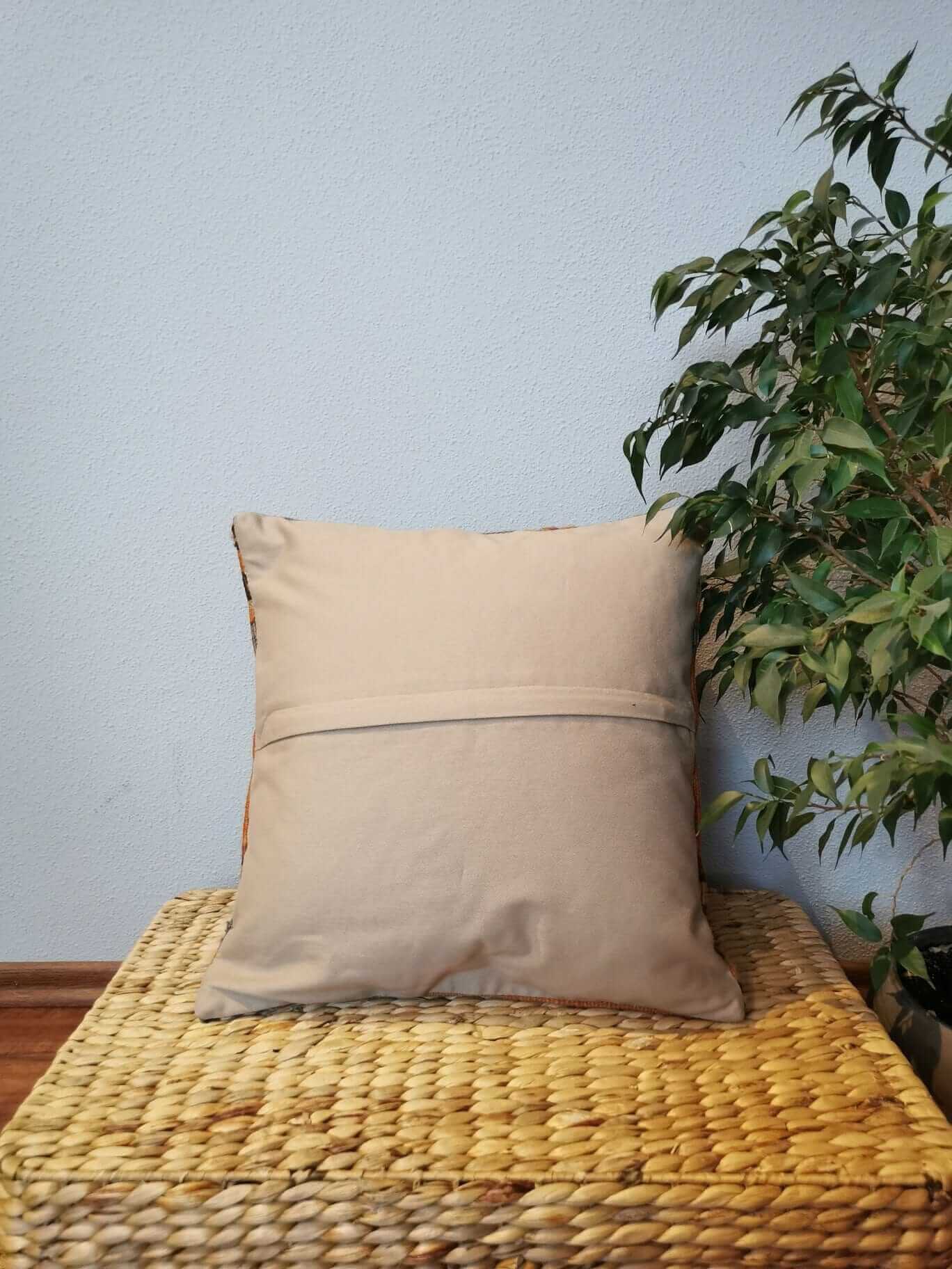 rustikkorner Pillowcases & Shams Vintage Kilim Pillow Cover 40 cm x 40 cm 1003